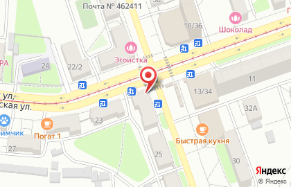 Аптека Саффарм в Оренбурге на карте