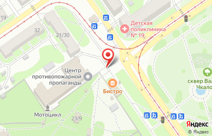 Магазин Северная Долина на улице Октябрьской Революции на карте