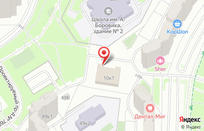 Автошкола МскСити на Братиславской улице на карте