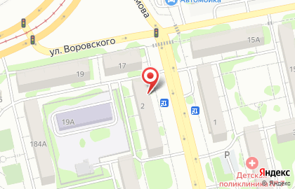 Детская библиотека на проспекте Ибрагимова на карте