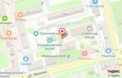 Районный краеведческий музей им. Н.К. Бошняка на карте