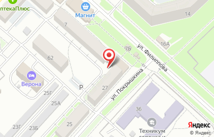 Компания АрендаСтрой в Центральном районе на карте
