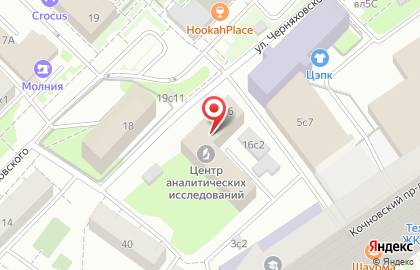 Торгово-инсталляционная компания ТВ-Дизайн на улице Черняховского на карте