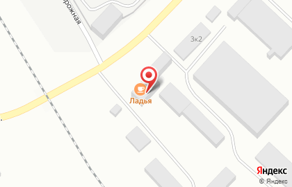 Столовая Ладья на карте