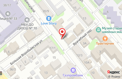 Торговая компания СанТехМаркет в Иваново на карте