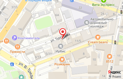 Продуктовый магазин Tarte на карте