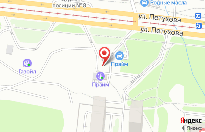 Люксойл на площади Карла Маркса на карте