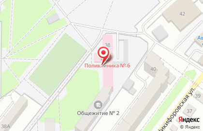 Городская клиническая больница №3 г. Тамбова в Тамбове на карте