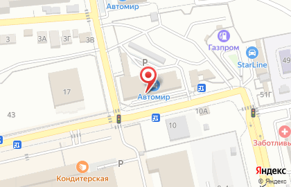 Магазин автотоваров, ИП Некозырев В.А. на карте
