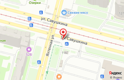 Магазин Союзпечать в Приморском районе на карте