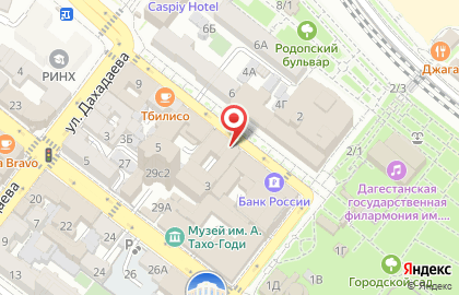 Межрегиональная инспекция Федеральной налоговой службы №5 по Республике Дагестан на карте