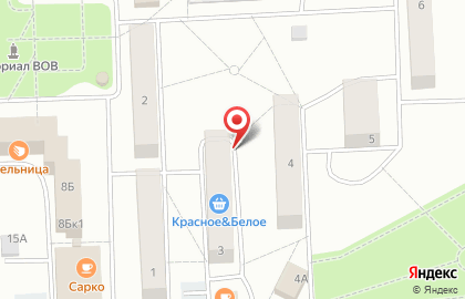 Магазин Красное & Белое в Перми на карте