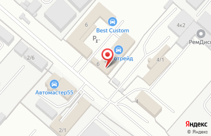 Автоцентр Форд Авангард на Новороссийской улице на карте