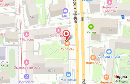 Сервис на Алексеевской на карте