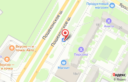Киоск по продаже печатной продукции Наша Вологда на Ярославской улице на карте
