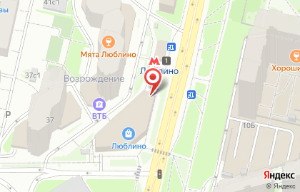 Магазин цветов в Москве на карте