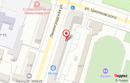 Медицинский центр МедикАСС на Ленинградской улице на карте