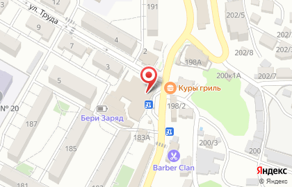 Салон сотовой связи Юг Gsm в Центральном районе на карте