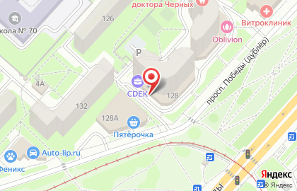 Магазин разливных напитков Пивков в Октябрьском округе на карте
