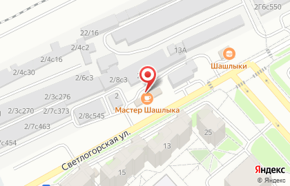 Служба доставки Мастер Шашлыка на карте