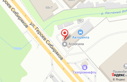 СтройЮрист на улице Героев Сибиряков на карте