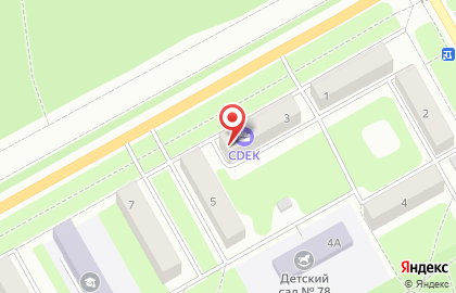 Служба экспресс-доставки Сдэк на проспекте Дзержинского на карте