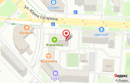 Салон цветов Мега Флора-Уфа на улице Юрия Гагарина на карте