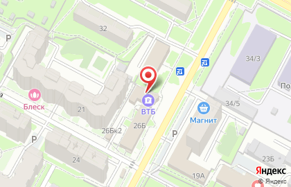 Банк ВТБ 24 в Бердске на карте