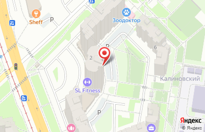 Супермаркет Верный в Орджоникидзевском районе на карте
