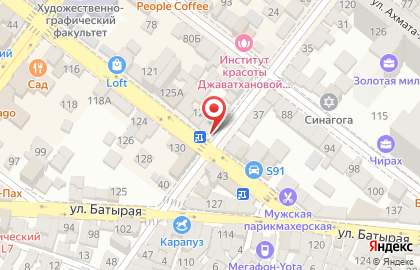Салон красоты Coco на улице Шеболдаева на карте