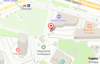 Шинный центр 5 колесо на Рязанском проспекте, 30 к 2 стр 1 на карте