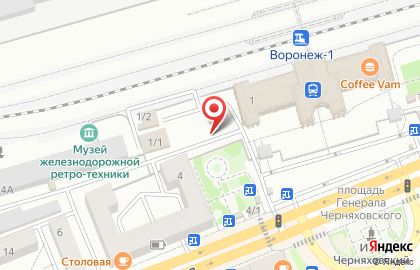 Киоск по продаже мясной продукции, Центральный район на карте