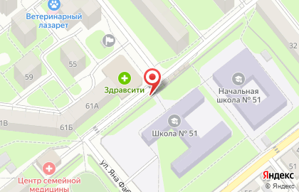 Киоск по продаже фруктов и овощей в Липецке на карте