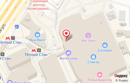 Банкомат Уралсиб на Новоясеневском проспекте, 1 на карте