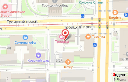 Катрис на Технологическом институте I на карте