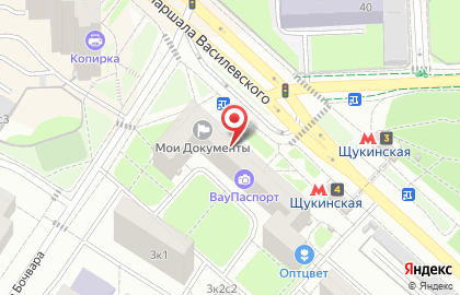 Банкомат ВТБ в Москве на карте
