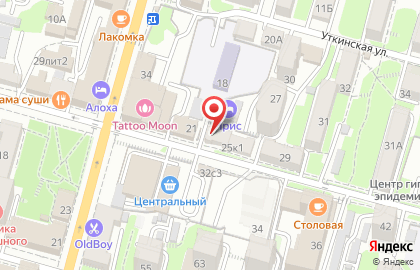 Сникер-химчистка Sole Fresh в Ленинском районе на карте