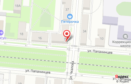 Сервис-магазин КомпАС на улице Чкалова на карте