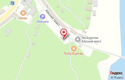 В тени берез на карте