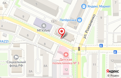 Центр занятости населения г. Миасса на Орловской улице на карте