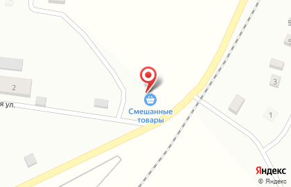 Продовольственный магазин на Еловой улице на карте