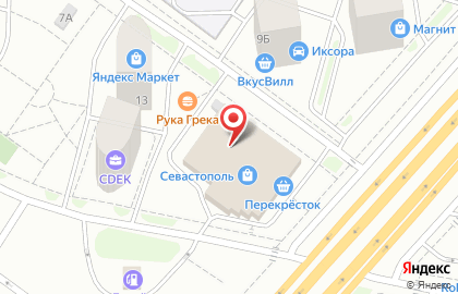 Зоомагазин Аквариум в ТЦ Севастополь на карте