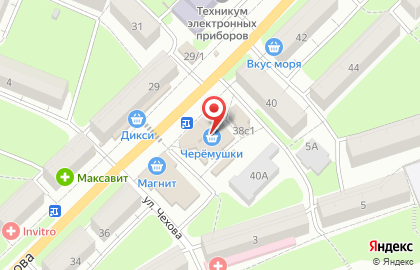 Киоск по продаже рыбы Рыбный пир на улице Маршала Жукова на карте