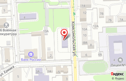 Детский сад №22 в Центральном районе на карте