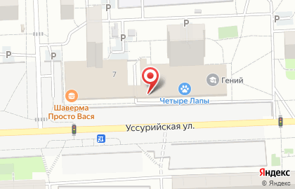 Супермаркет Магнит в Москве на карте