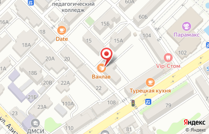 Кондитерская студия Ванлав в Советском районе на карте