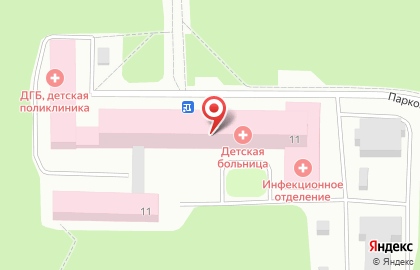 Детская городская больница в Екатеринбурге на карте