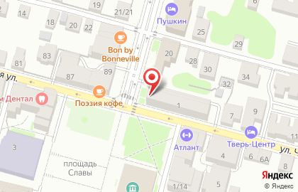 Центр паркета на улице Чернышевского на карте