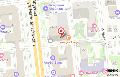 Центр по прокату Автобусы в Омске на карте