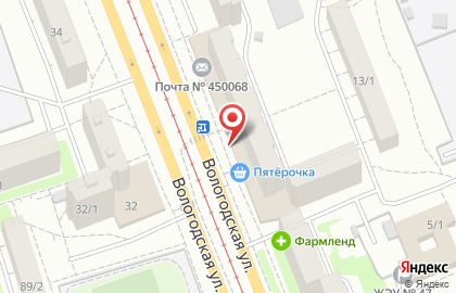 Косметическая компания Faberlic на Вологодской улице на карте